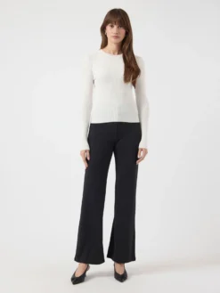 YASVICTORIA WIDE LEG BROEK -YAS Verkoopwinkel 26018060 Black 005