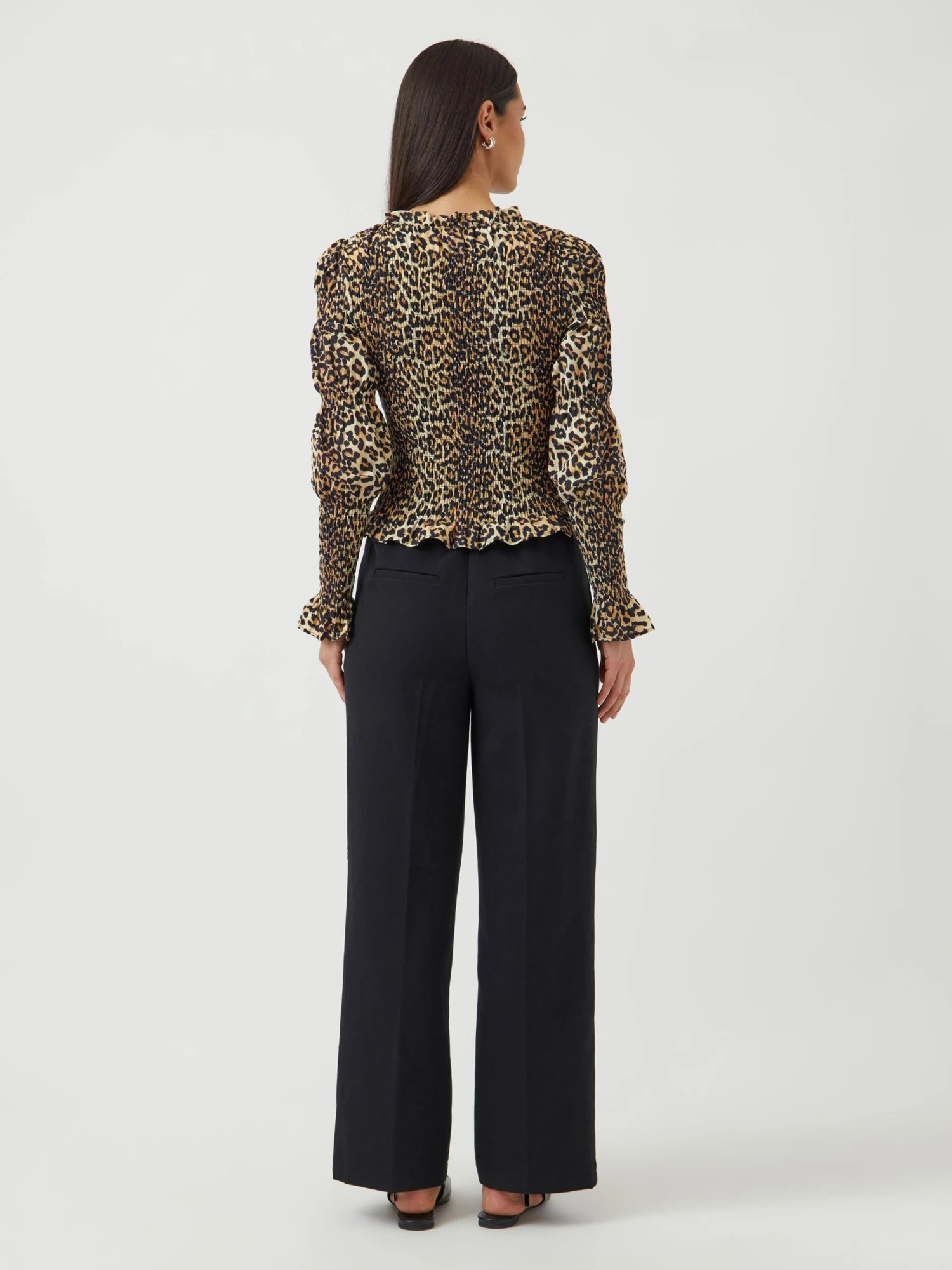 YASCHEMMA GESMOKTE BLOUSE 2 YASCHEMMA GESMOKTE BLOUSE - Afbeelding 2