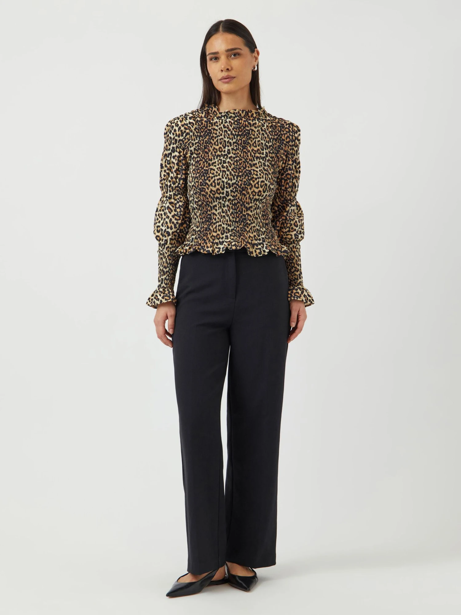 YASCHEMMA GESMOKTE BLOUSE 4 YASCHEMMA GESMOKTE BLOUSE - Afbeelding 4