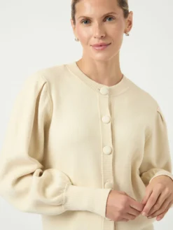 YASFONNY GEBREID VEST -YAS Verkoopwinkel 26030699 Birch 006