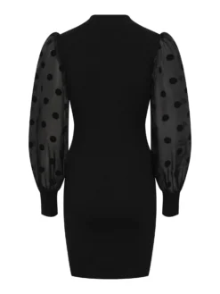 YASDOTME GEBREIDE JURK 13 YASDOTME GEBREIDE JURK -YAS Verkoopwinkel 26032451 Black 002