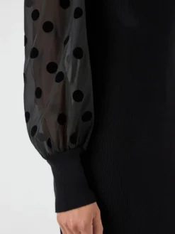 YASDOTME GEBREIDE JURK 9 YASDOTME GEBREIDE JURK -YAS Verkoopwinkel 26032451 Black 006