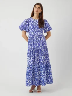 YASGREENA MAXI JURK -YAS Verkoopwinkel 26034148 StarWhite 1206264 005