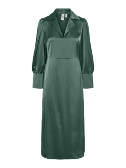 YASPELLA MIDI JURK -YAS Verkoopwinkel 26034665 Sycamore 001