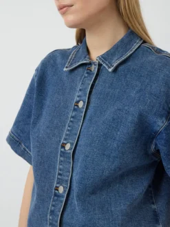 YASDOLMA OVERHEMD -YAS Verkoopwinkel 26035022 LightBlueDenim 1195346 006