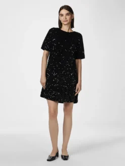 YASFUDSY MINI JURK -YAS Verkoopwinkel 26036011 Black 005