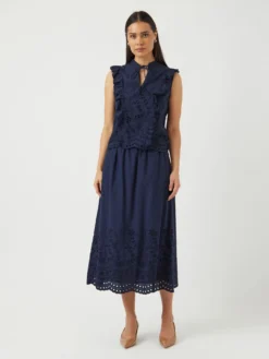 YASLUMA MOUWLOZE TOP -YAS Verkoopwinkel 26036259 NavyBlazer 005