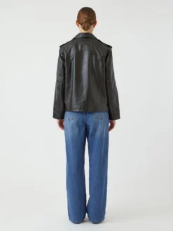 YASANE LEREN JAS -YAS Verkoopwinkel 26036286 Black 004