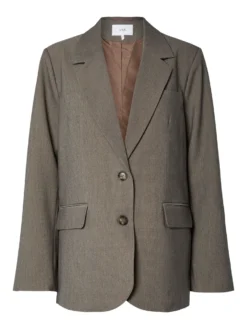 YASREEMAJ BLAZER -YAS Verkoopwinkel 26036340 GreyMelange 001