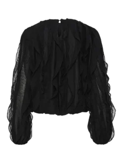 YASMEZUNA BLOUSE -YAS Verkoopwinkel 26036384 Black 002