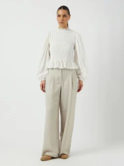 YASSAU TOP MET LANGE MOUWEN 9 YASSAU TOP MET LANGE MOUWEN -YAS Verkoopwinkel 26036833 StarWhite 005