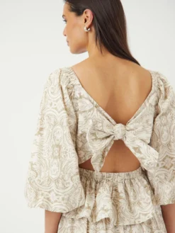 YASARA TOP MET 3/4 MOUWEN -YAS Verkoopwinkel 26036909 SilverSage 1167887 006