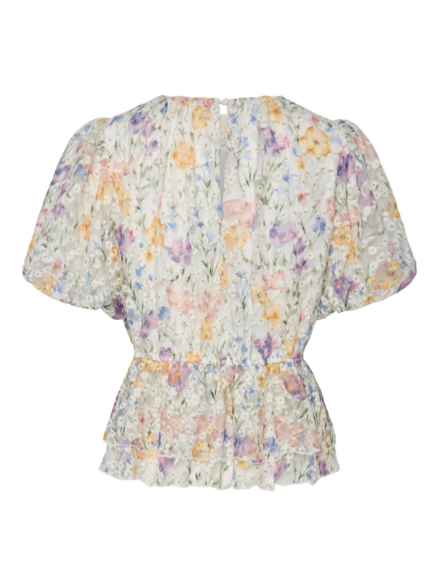 YASLEANNA TOP MET KORTE MOUWEN 2 YASLEANNA TOP MET KORTE MOUWEN - Afbeelding 2