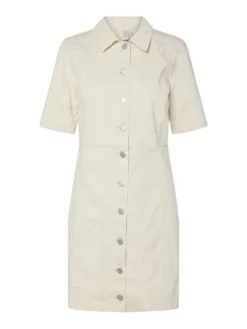 YASDIRMA KORTE JURK -YAS Verkoopwinkel 26037429 Birch 001