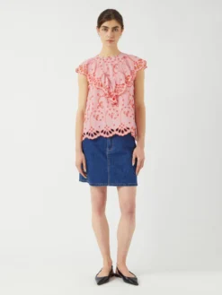YASKANIKKA MOUWLOZE TOP -YAS Verkoopwinkel 26037445 CoralBlush 005