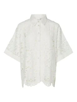 YASMILVO OVERHEMD -YAS Verkoopwinkel 26037479 StarWhite 001