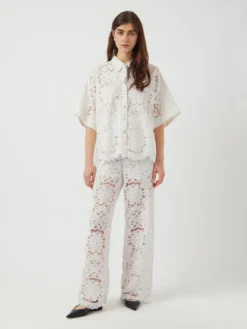 YASMILVO OVERHEMD -YAS Verkoopwinkel 26037479 StarWhite 005