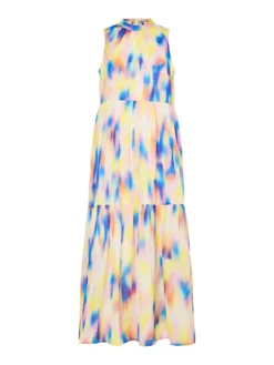 YASVIRANO MAXI-JURK -YAS Verkoopwinkel 26037489 SachetPink 1184169 001