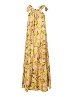 YASMARINNA MAXI-JURK -YAS Verkoopwinkel 26037509 FrenchVanilla 1184681 001