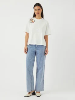 YASSANNIA T-SHIRT -YAS Verkoopwinkel 26037612 StarWhite 005