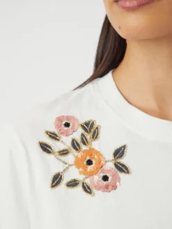 YASSANNIA T-SHIRT -YAS Verkoopwinkel 26037612 StarWhite 006