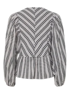 YASCELLI TOP MET LANGE MOUWEN -YAS Verkoopwinkel 26037649 Black 1187858 002