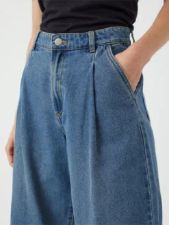 YASGEMMA BERMUDA DENIM SHORT -YAS Verkoopwinkel 26037899 MediumBlueDenim 006