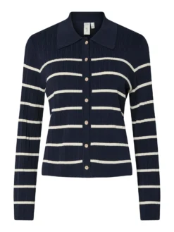 YASLIMANA GEBREID VEST -YAS Verkoopwinkel 26038045 NavyBlazer 1197459 001