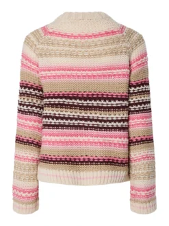 YASBIBI GEBREIDE TRUI -YAS Verkoopwinkel 26038083 Bubblegum 1199380 002