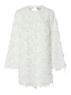 YASDIO KORTE JURK -YAS Verkoopwinkel 26038226 StarWhite 001