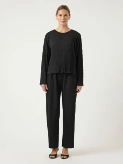 YASALISA TOP MET LANGE MOUWEN -YAS Verkoopwinkel 26038302 Black 005