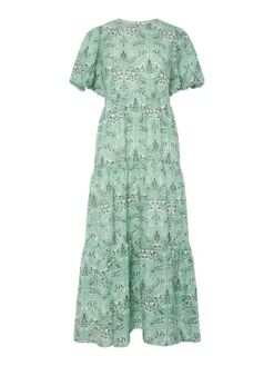 YASBOTANICO MAXI JURK -YAS Verkoopwinkel 26038372 StarWhite 1208840 001