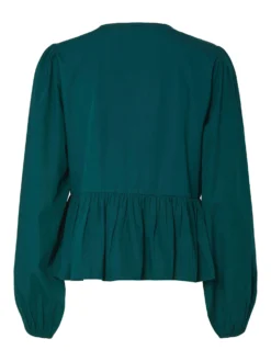 YASEBBA TOP MET LANGE MOUWEN -YAS Verkoopwinkel 26038410 PonderosaPine 002