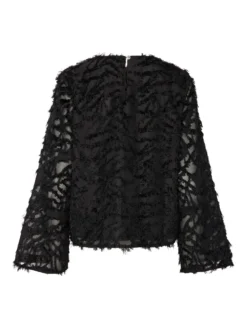 YASPARIA TOP MET LANGE MOUWEN 11 YASPARIA TOP MET LANGE MOUWEN -YAS Verkoopwinkel 26038507 Black 002