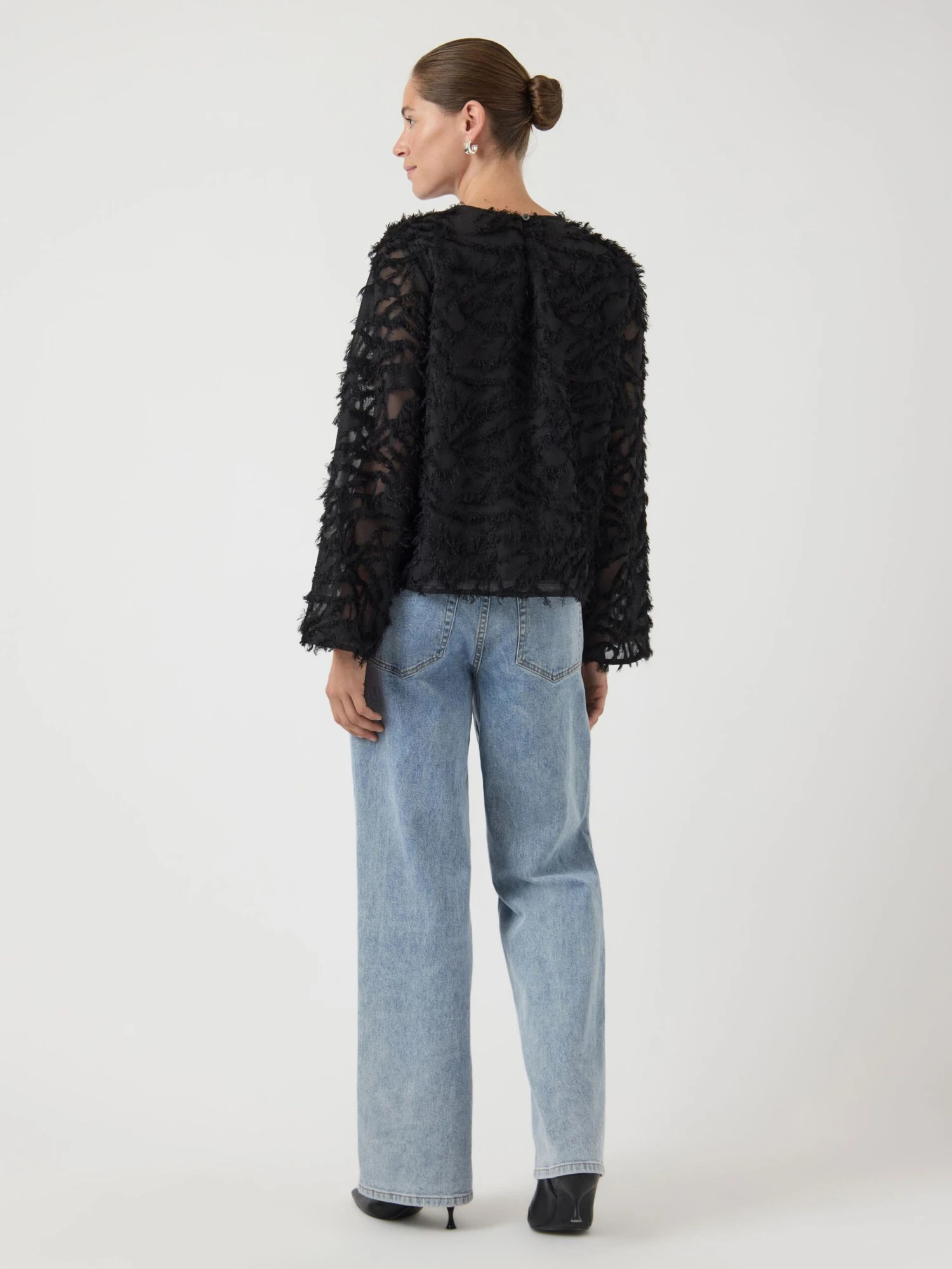 YASPARIA TOP MET LANGE MOUWEN 2 YASPARIA TOP MET LANGE MOUWEN - Afbeelding 2