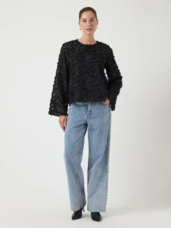 YASPARIA TOP MET LANGE MOUWEN 9 YASPARIA TOP MET LANGE MOUWEN -YAS Verkoopwinkel 26038507 Black 005