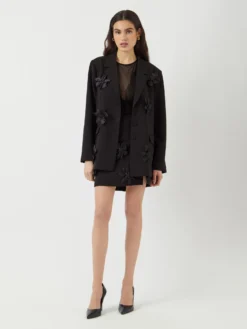 YASFLISRA HMW BLOEM MINIROK -YAS Verkoopwinkel 26038533 Black 1215507 005