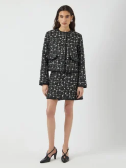 YASVALENDA TWEED JAS -YAS Verkoopwinkel 26038583 Black 005