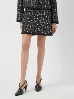 YASVALENDA TWEED MINIROK