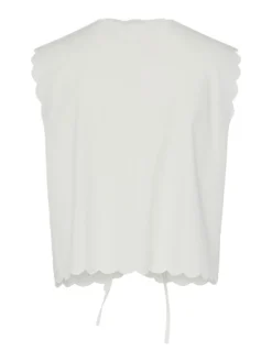 YASTHEA STRIK MOUWLOZE TOP -YAS Verkoopwinkel 26038677 StarWhite 002