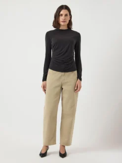 YASLYSA TOP MET LANGE MOUWEN -YAS Verkoopwinkel 26038928 Black 005