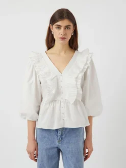 YASRUNA TOP MET 3/4 MOUWEN