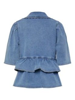 YASSCALA DENIM TOP -YAS Verkoopwinkel 26039110 LightBlueDenim 002