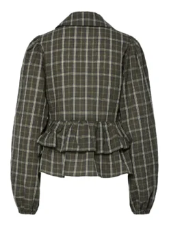 YASCINNA STRIK TOP MET LANGE MOUWEN -YAS Verkoopwinkel 26039201 ForestNight 1230388 002