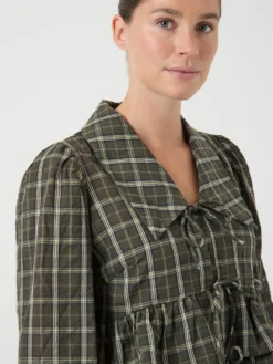 YASCINNA STRIK TOP MET LANGE MOUWEN -YAS Verkoopwinkel 26039201 ForestNight 1230388 006