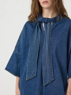 YASLIRA 3/4 DENIM JURK -YAS Verkoopwinkel 26039245 MediumBlueDenim 006