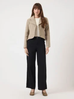 YASTHELA WOLMIX KORT JAS -YAS Verkoopwinkel 26039343 TaupeGray 1235510 005