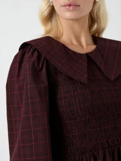 YASCHEMMA GESMOKT MIDI-JURK -YAS Verkoopwinkel 26039603 Winetasting 1241121 006