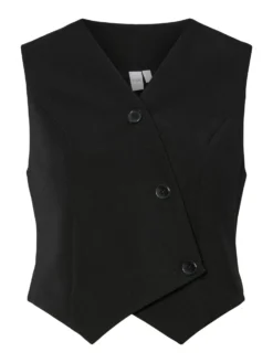 YASHANIA TAILORED GILET 10 YASHANIA TAILORED GILET -YAS Verkoopwinkel 26039772 Black 001