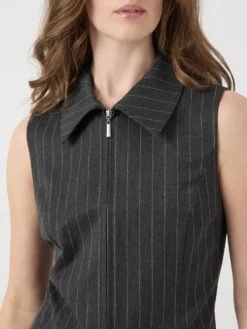 YASNAOMI MOUWLOZE TOP -YAS Verkoopwinkel 26039974 DarkGreyMelange 1252014 006